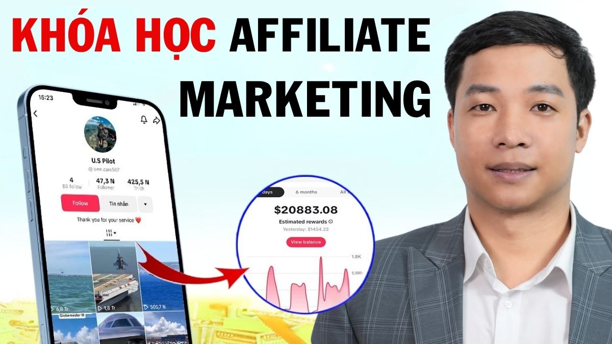 Khóa Học Affiliate Marketing Kiếm Tiền Online Hiệu Quả (Ứng Dụng AI)