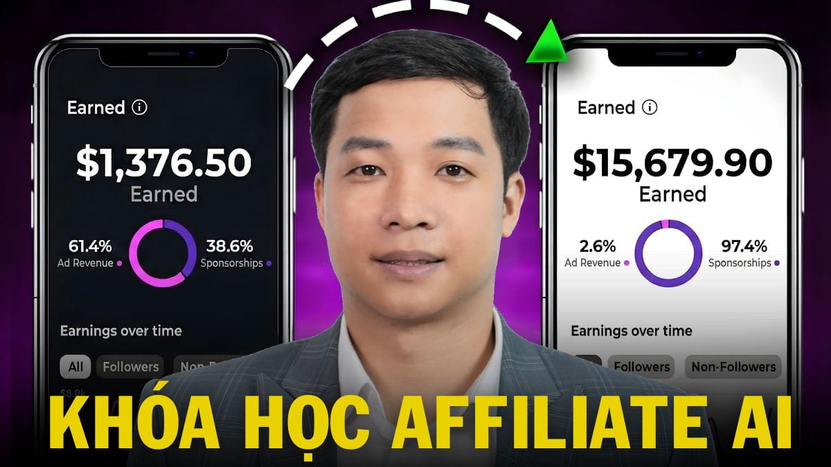 Khóa Học Làm Affiliate Bằng AI- Kiếm Tiền Affiliate Bằng AI 2026