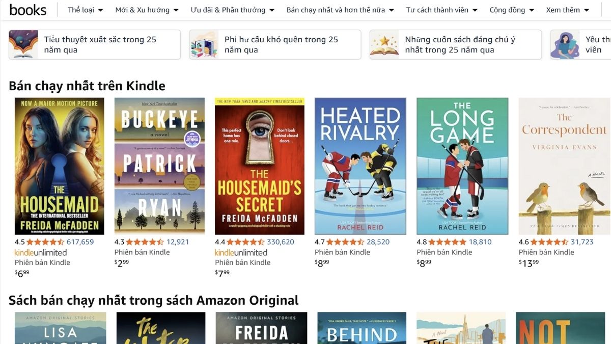 Cách Kiếm Tiền Trên Amazon Không Cần Vốn- Xuất bản sách điện tử