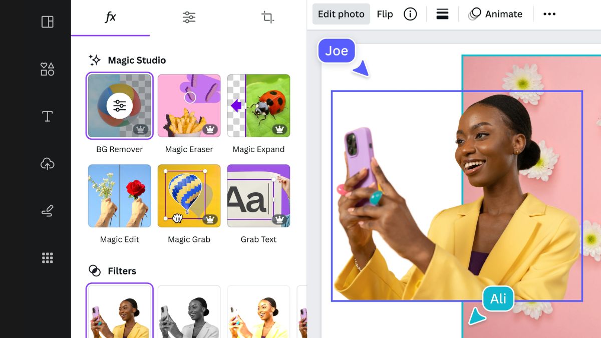 Tính Năng Đổi Nền Trên Canva AI Là Gì?