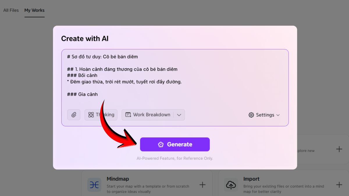 Hướng Dẫn Cách Làm Sơ Đồ Mindmap Cho Bài Học Bằng Gemini bước 5.2