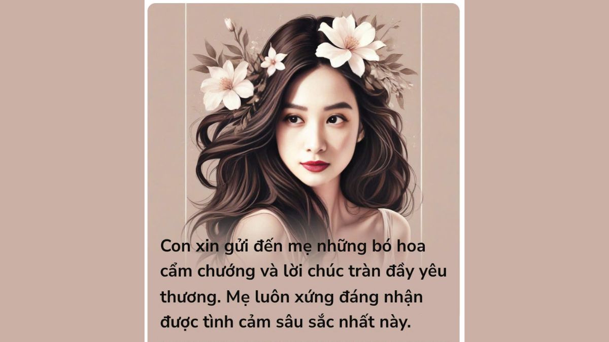  Lời Chúc 8/3 Bằng ChatGPT cho mẹ