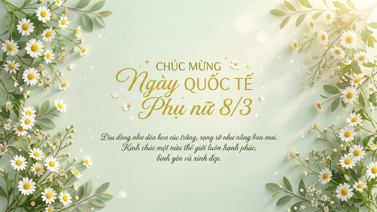  Lời Chúc 8/3 Bằng ChatGPT cho vợ