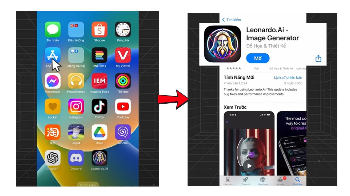 Cách tải Leonardo AI trên điện thoại miễn phí