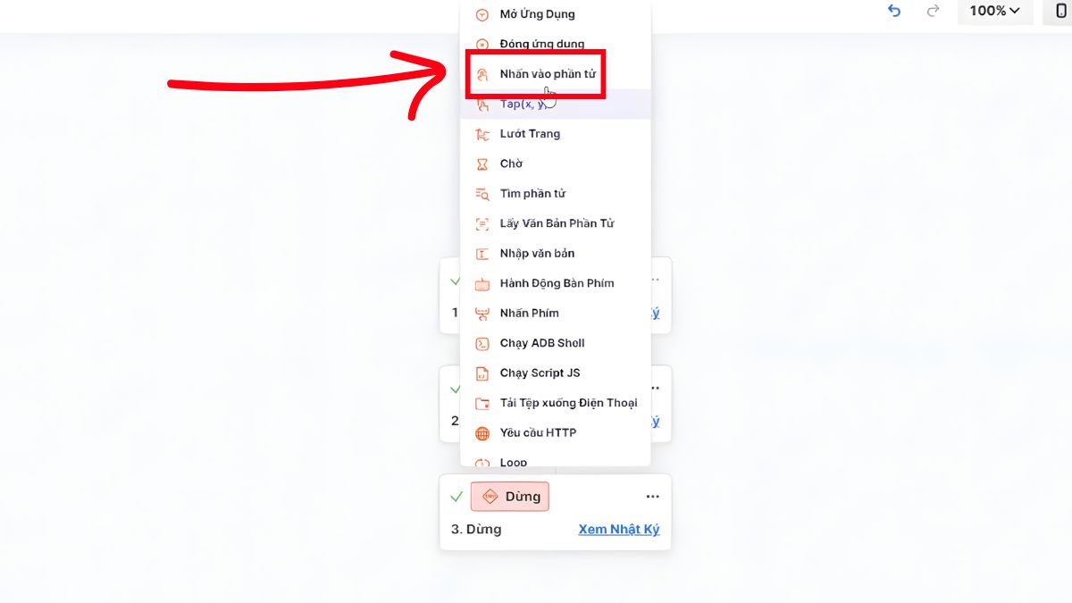 Hướng Dẫn Cách Sử Dụng Tính Năng Tự Động Hóa Với MoreLogin Automation- Xây dựng hệ thống tự động bước 2.2