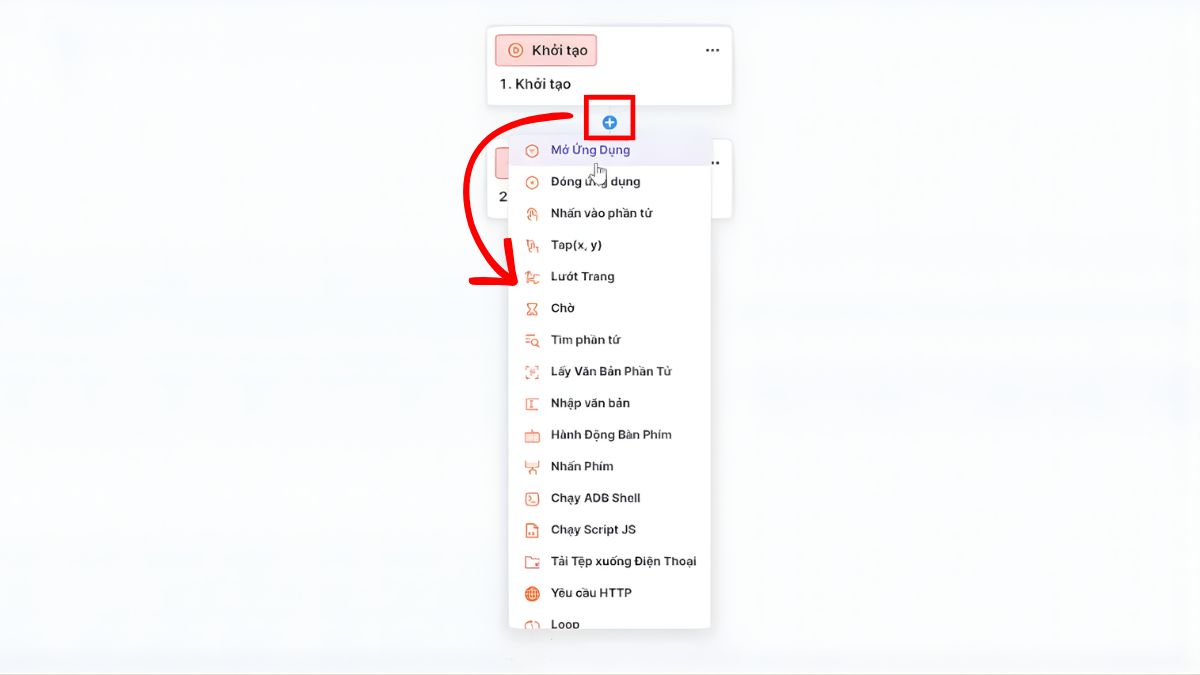 Hướng Dẫn Cách Sử Dụng Tính Năng Tự Động Hóa Với MoreLogin Automation- Xây dựng quy trình tự động hóa bước 3