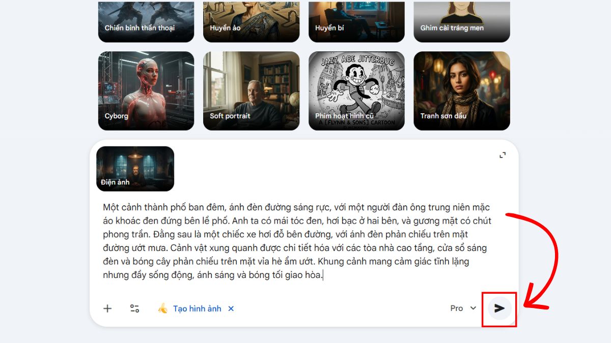 Hướng Dẫn Cách Sử Dụng Nano Banana 2 bước 4