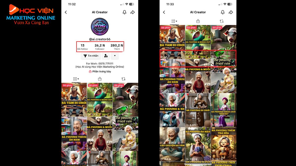 HVMO- Đơn Vị Nhận Làm Video AI Chuyên Nghiệp, Giá Rẻ- Hiệu quả rõ rệt