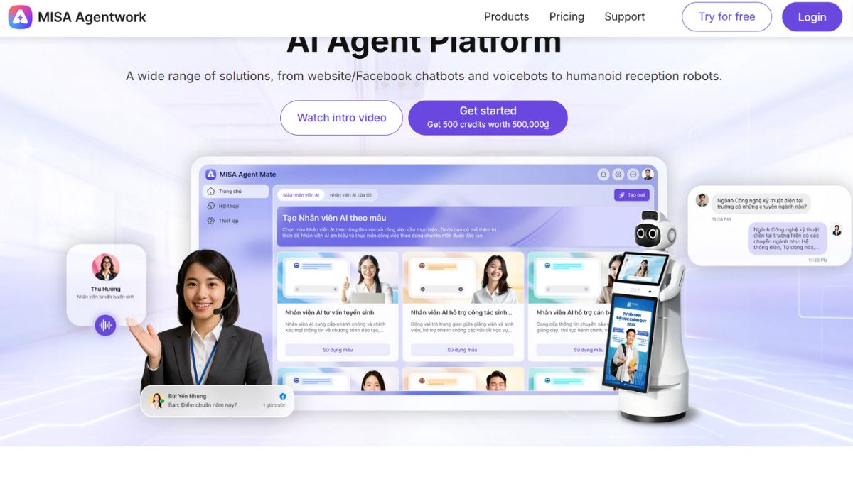 Đánh Giá Chi Tiết Ứng Dụng Chatbot AI- Misa AI Agent