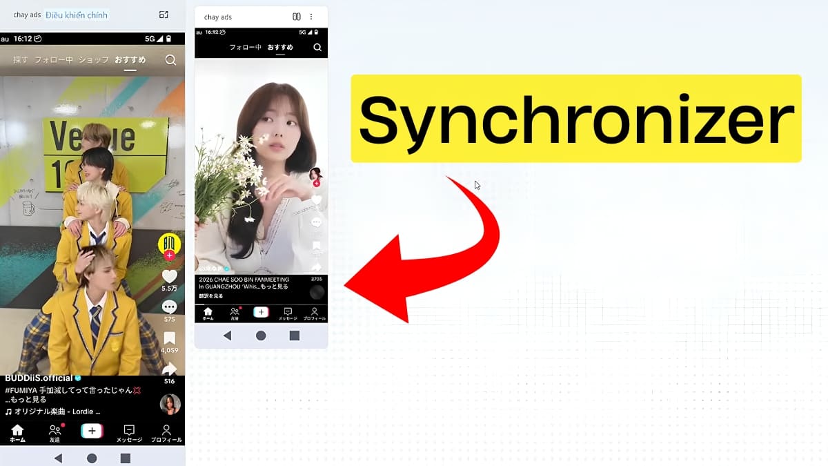 Synchronizer – Đồng Bộ Thao Tác Nhiều Thiết Bị