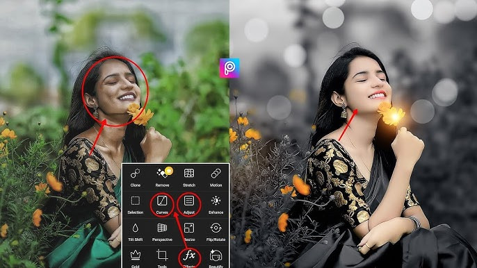 Các tính năng chính trong Picsart- Đa dạng phong cách chỉnh sửa