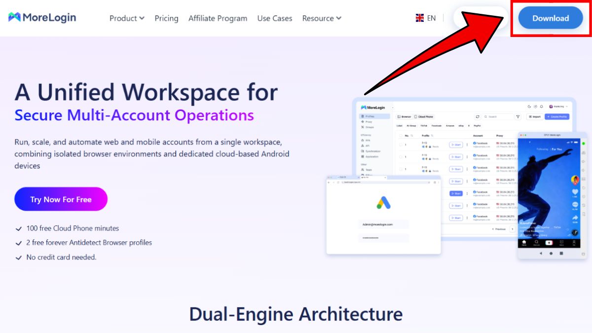 Hướng Dẫn Sử Dụng Morelogin Antidetect Browser Chi Tiết