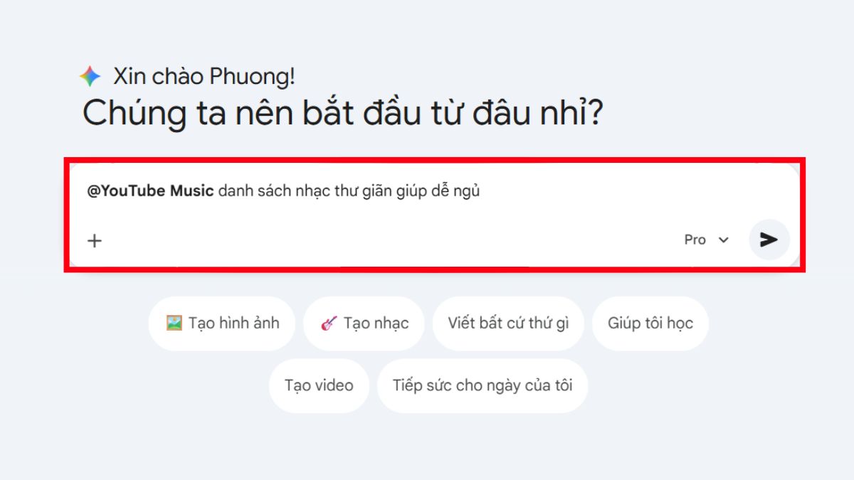 Hướng Dẫn Cách Tìm Kiếm Nhạc Youtube Music Trên Gemini bước 3