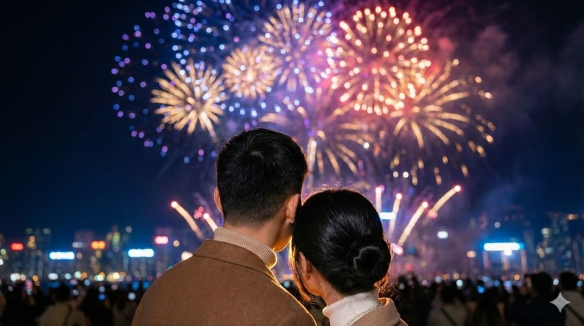 Câu Lệnh 9 Tạo Ảnh Pháo Hoa Cùng Người Yêu Lãng Mạn