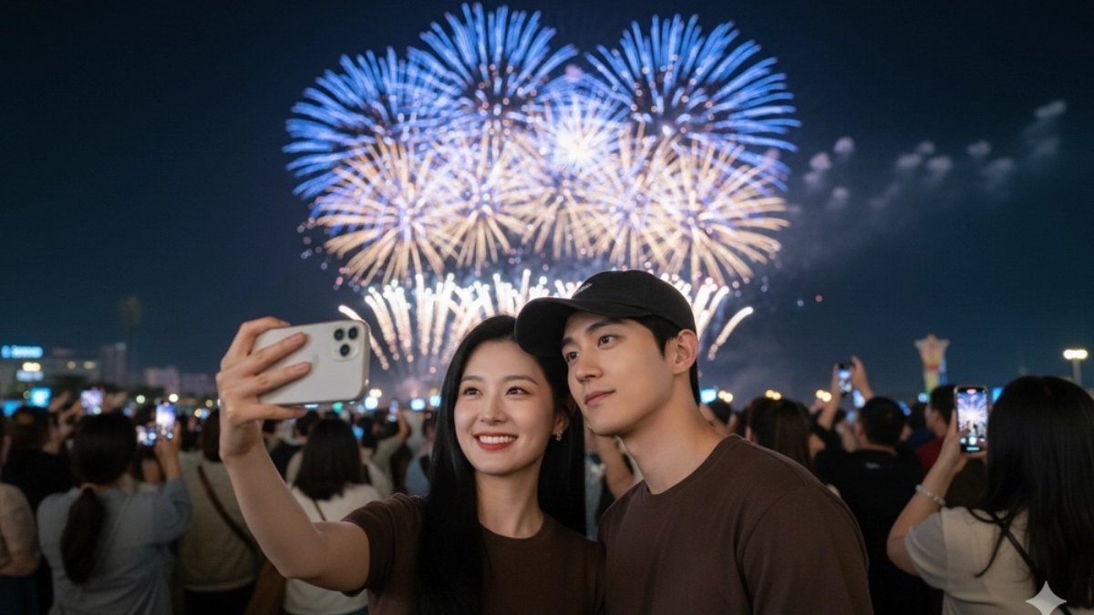 Câu Lệnh 6 Tạo Ảnh Pháo Hoa Cùng Người Yêu Lãng Mạn