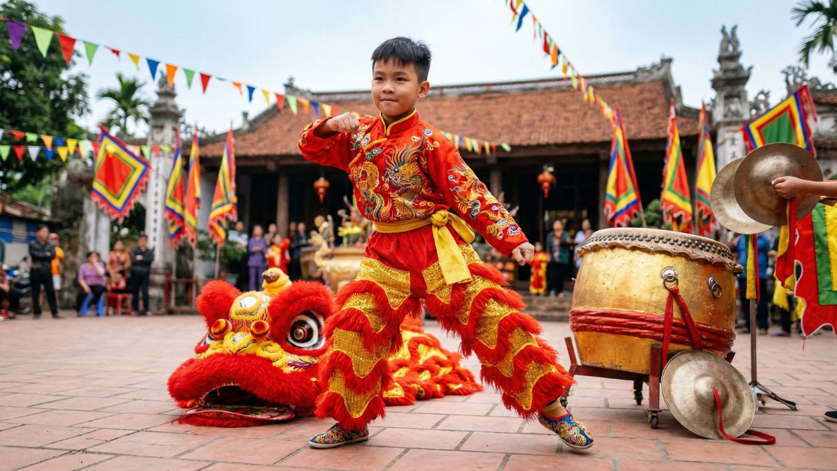 Prompt 5 Tạo Ảnh Tết Cho Bé Bằng AI 