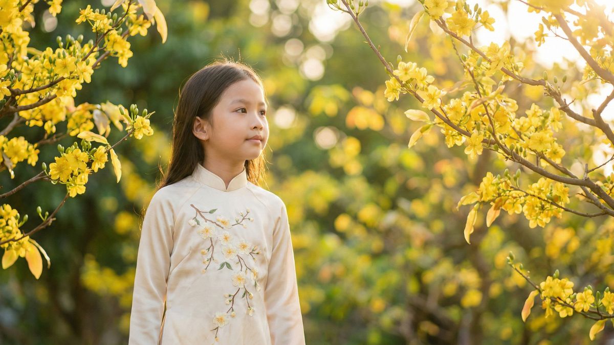 Prompt 7 Tạo Ảnh Tết Cho Bé Bằng AI 