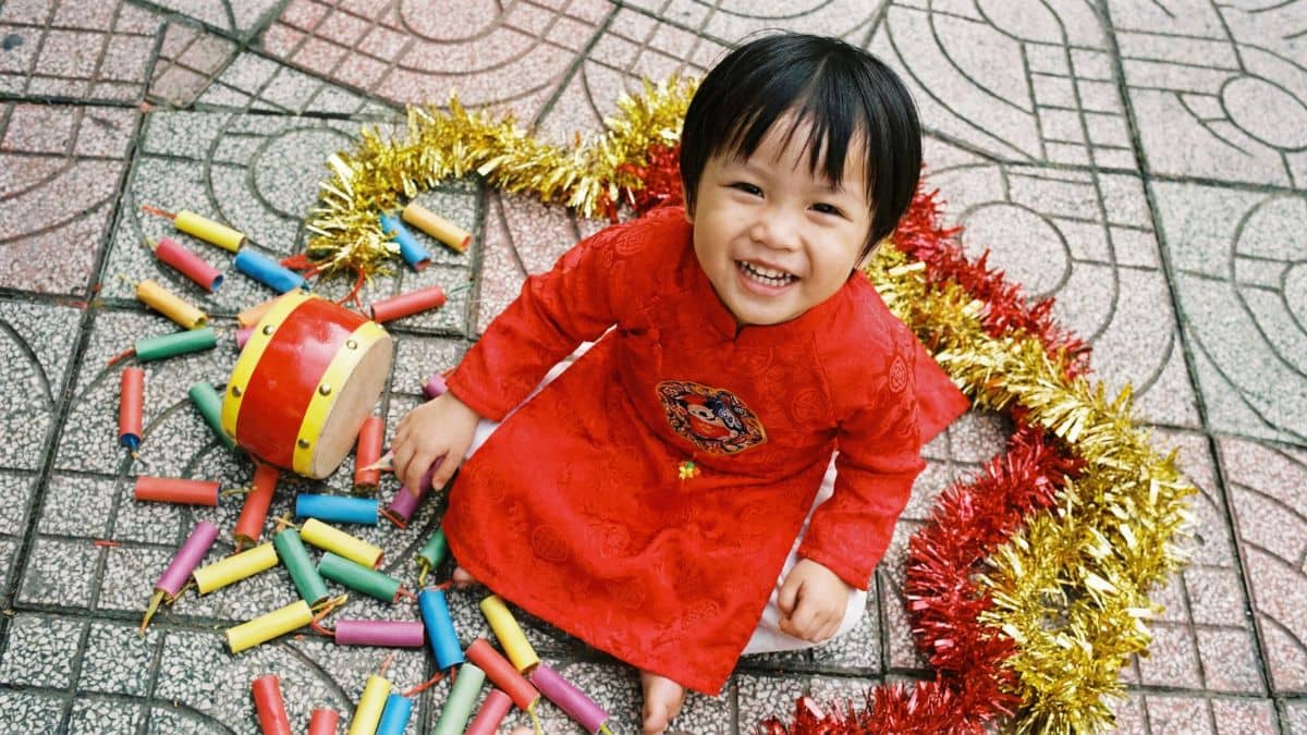 Prompt 11 Tạo Ảnh Tết Cho Bé Bằng AI 