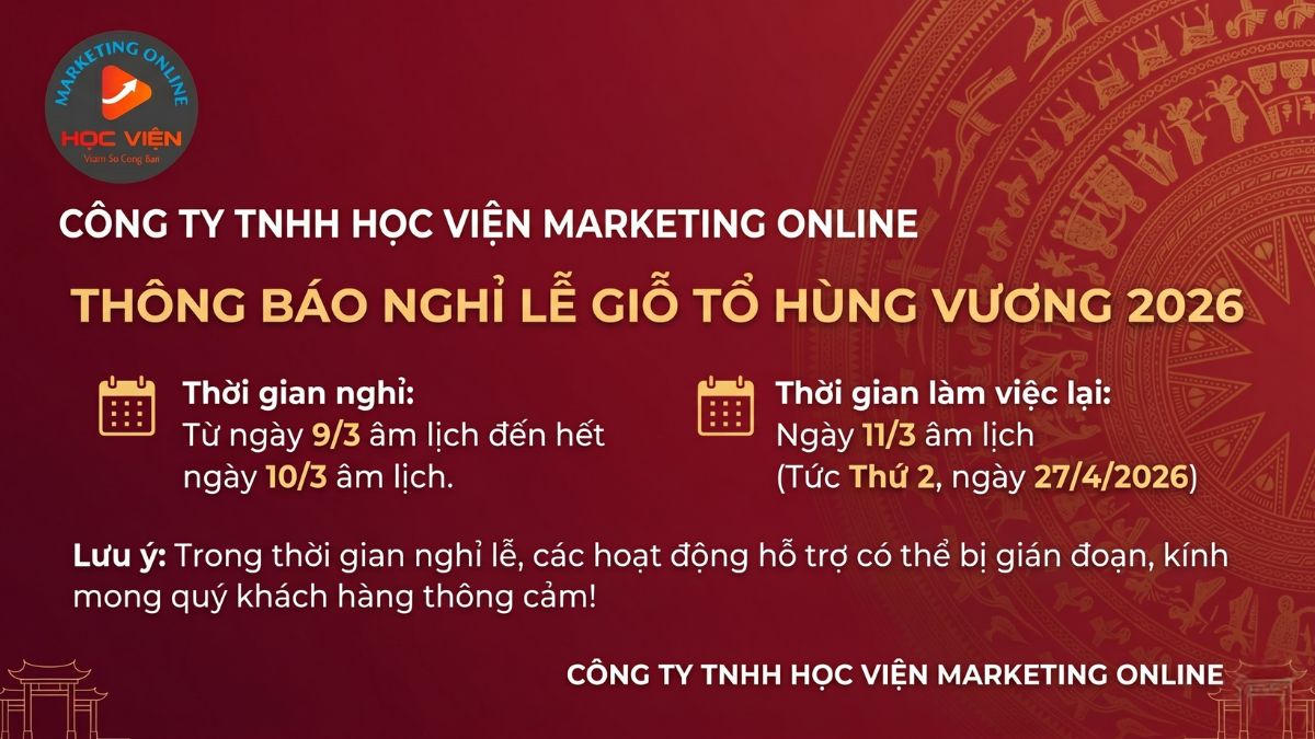 Mẹo Tạo Mẫu Thông Báo Nghỉ Lễ Giỗ Tổ Chuyên Nghiệp
