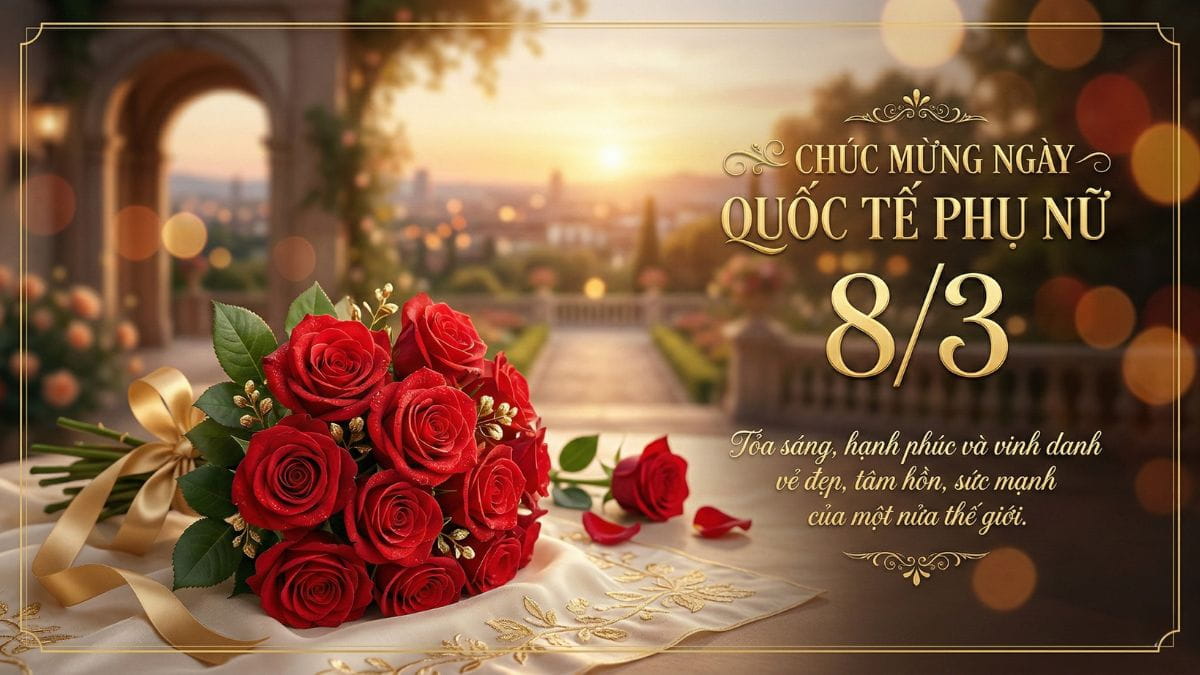 Hướng Dẫn Cách Tạo Thiệp Chúc Mừng 8/3 Bằng AI Đẹp, Đầy Ý Nghĩa