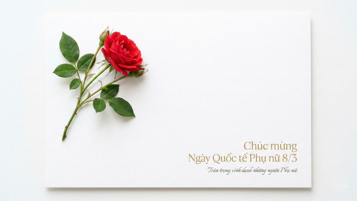 Lưu Ý Khi Tạo Thiệp Chúc Mừng 8/3 Bằng AI 