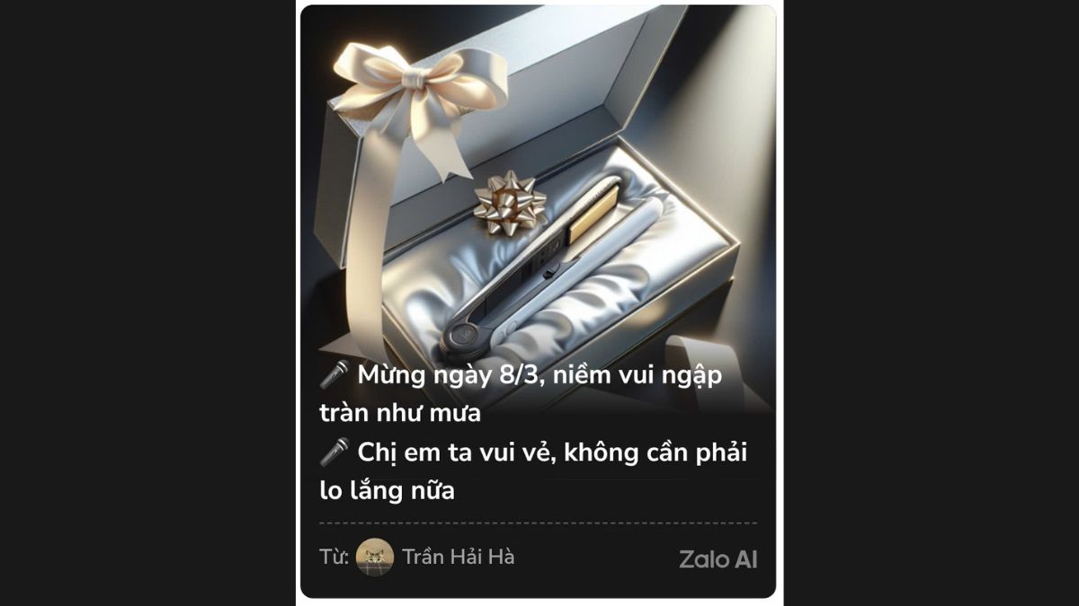 Mẫu 11 Thiệp Chúc Mừng 8/3 Trên Zalo