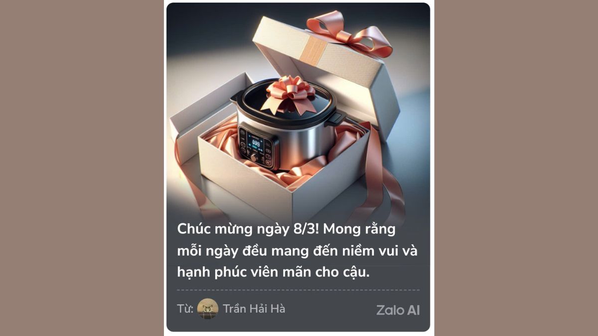 Mẫu 19 Thiệp Chúc Mừng 8/3 Trên Zalo