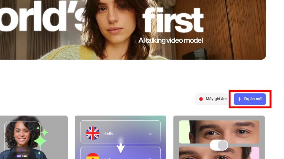 Hướng Dẫn Cách Tạo Video Quảng Cáo Bằng AI bước 2
