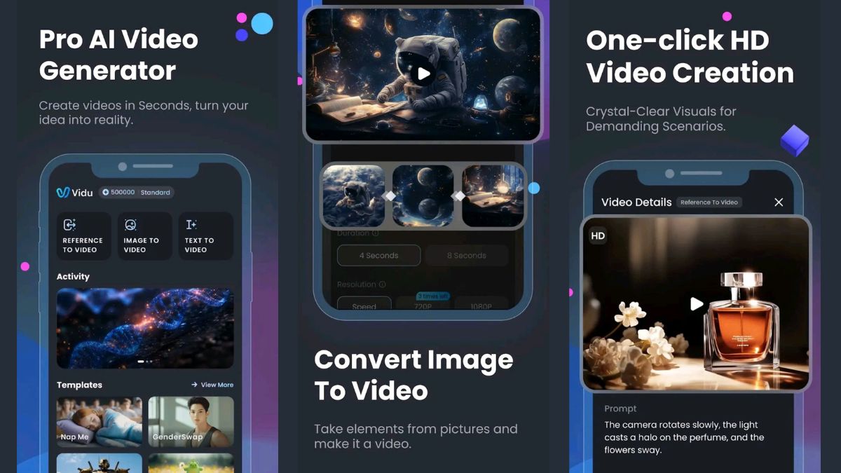 App Tạo Video Bằng AI Trên Điện Thoại- Vidu AI