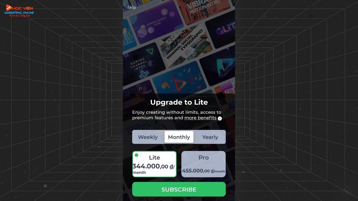 App Tạo Video Bằng AI Trên Điện Thoại- Chi phí Renderforest