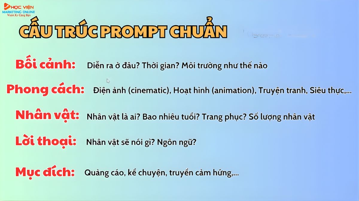 Cách Viết Prompt Tạo Video Bằng AI Trên Điện Thoại Chuẩn