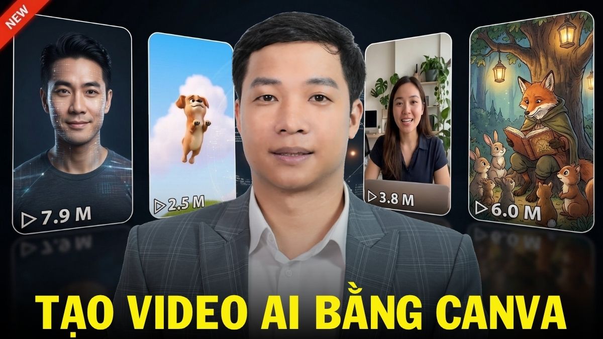 Hướng Dẫn Cách Tạo Video Bằng AI Trên Canva Đơn Giản Và Nhanh Chóng