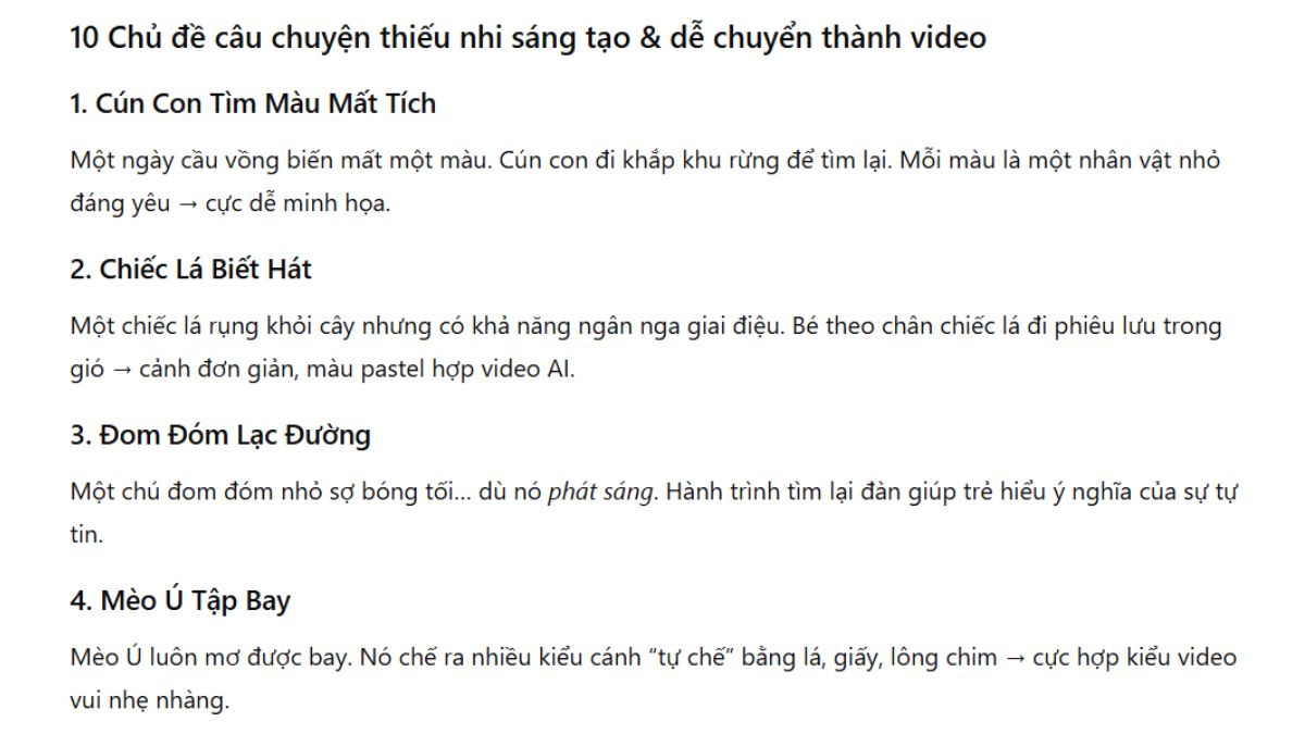 Cách Tạo Video Hoạt Hình Kể Chuyện Trên Canva Bằng AI bước 1.2