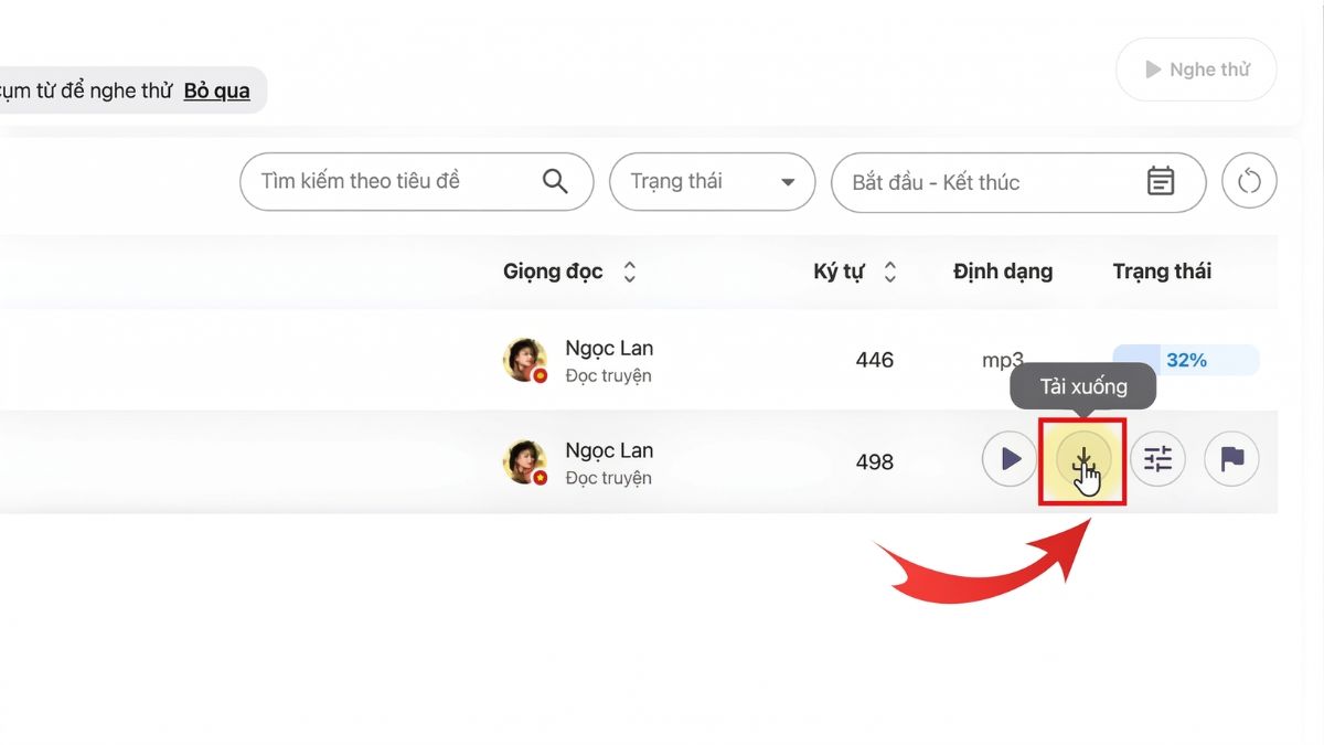 Hướng Dẫn Cách Tạo Video Kể Chuyện Bằng AI bước 3.3