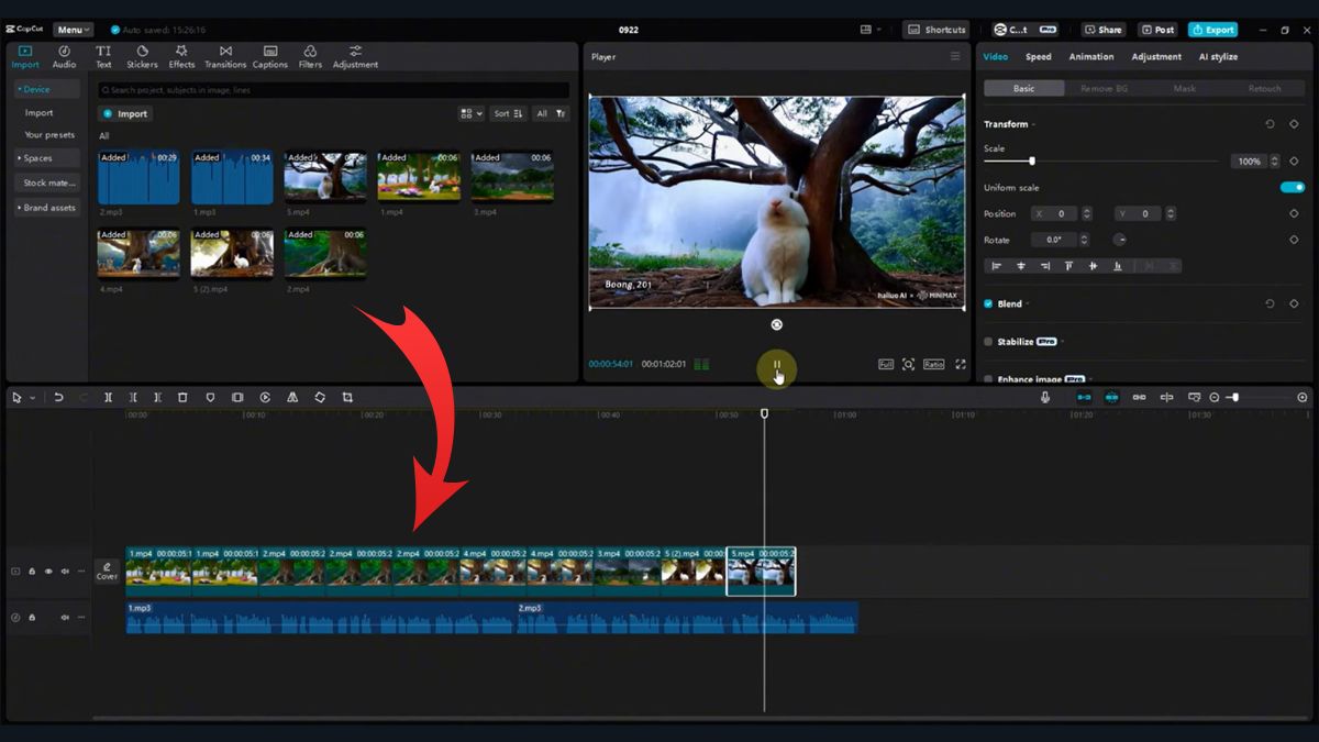 Hướng Dẫn Cách Tạo Video Kể Chuyện Bằng AI bước 4