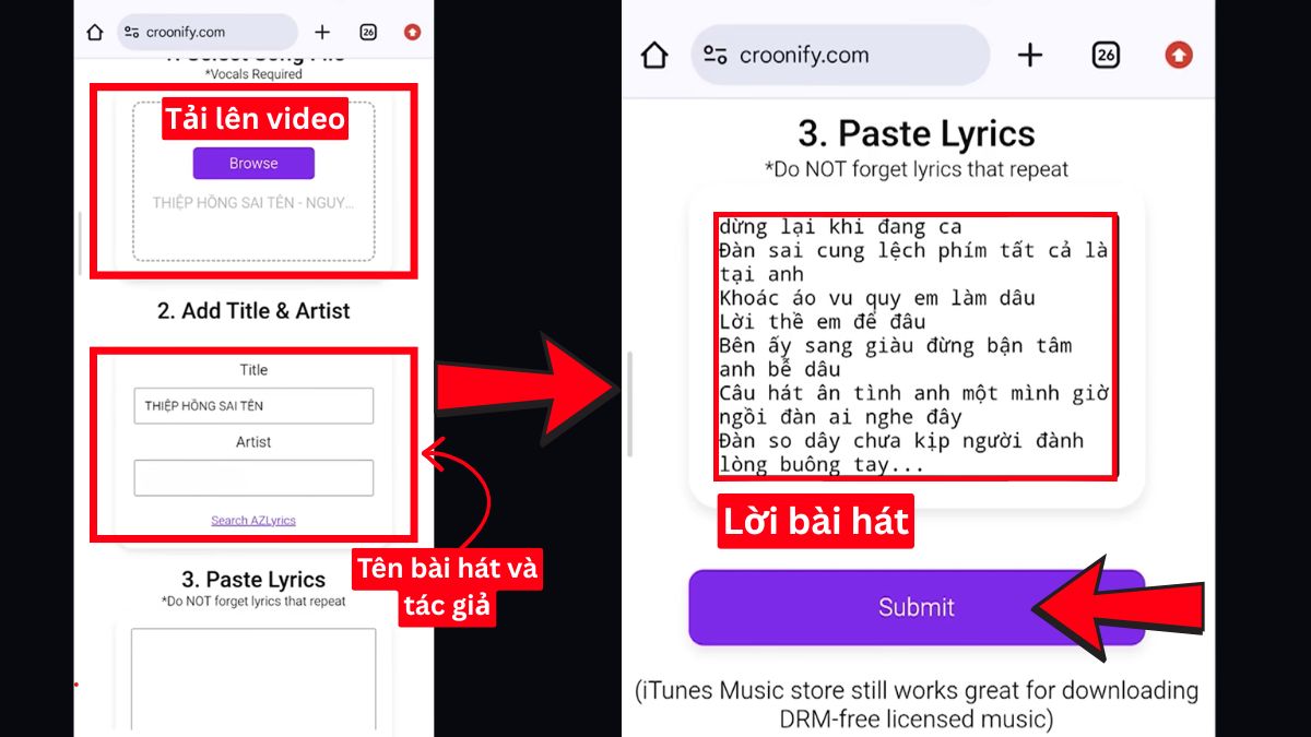 Cách Làm Video Karaoke Bằng AI Trên Điện Thoại bước 5