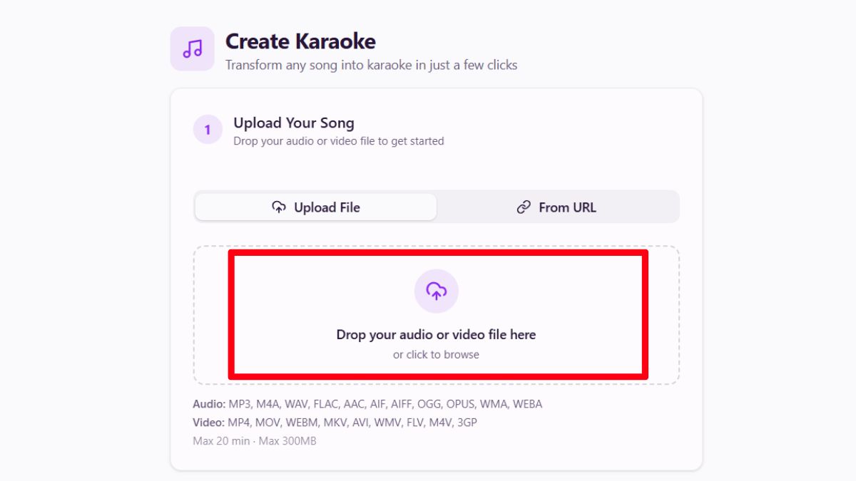Cách Làm Video Karaoke Bằng AI Trên Máy Tính bước 2