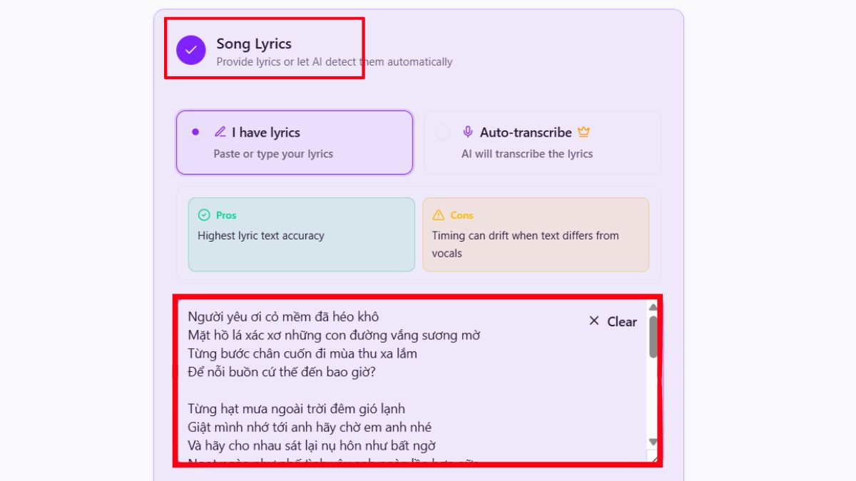 Cách Làm Video Karaoke Bằng AI Trên Máy Tính bước 4