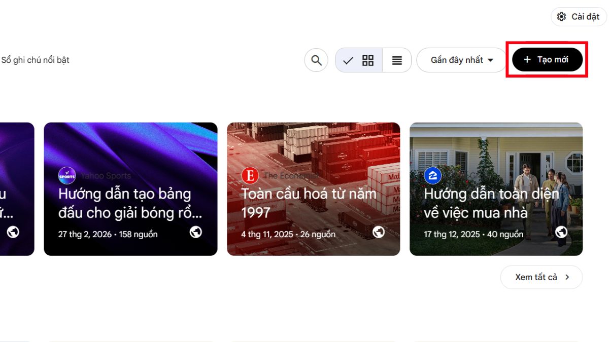 Hướng Dẫn Cách Tạo Video Overview Bằng NotebookLM Của Google bước 2