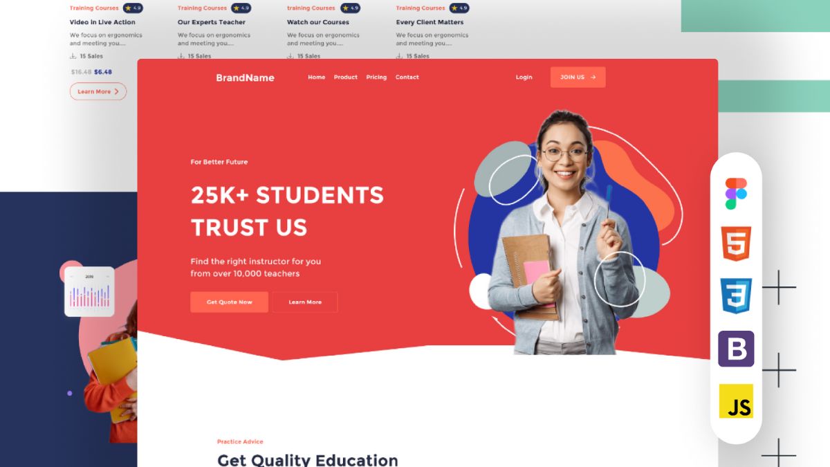 Xây Dựng Giao Diện (UI) Cho Landing Page Trong Figma