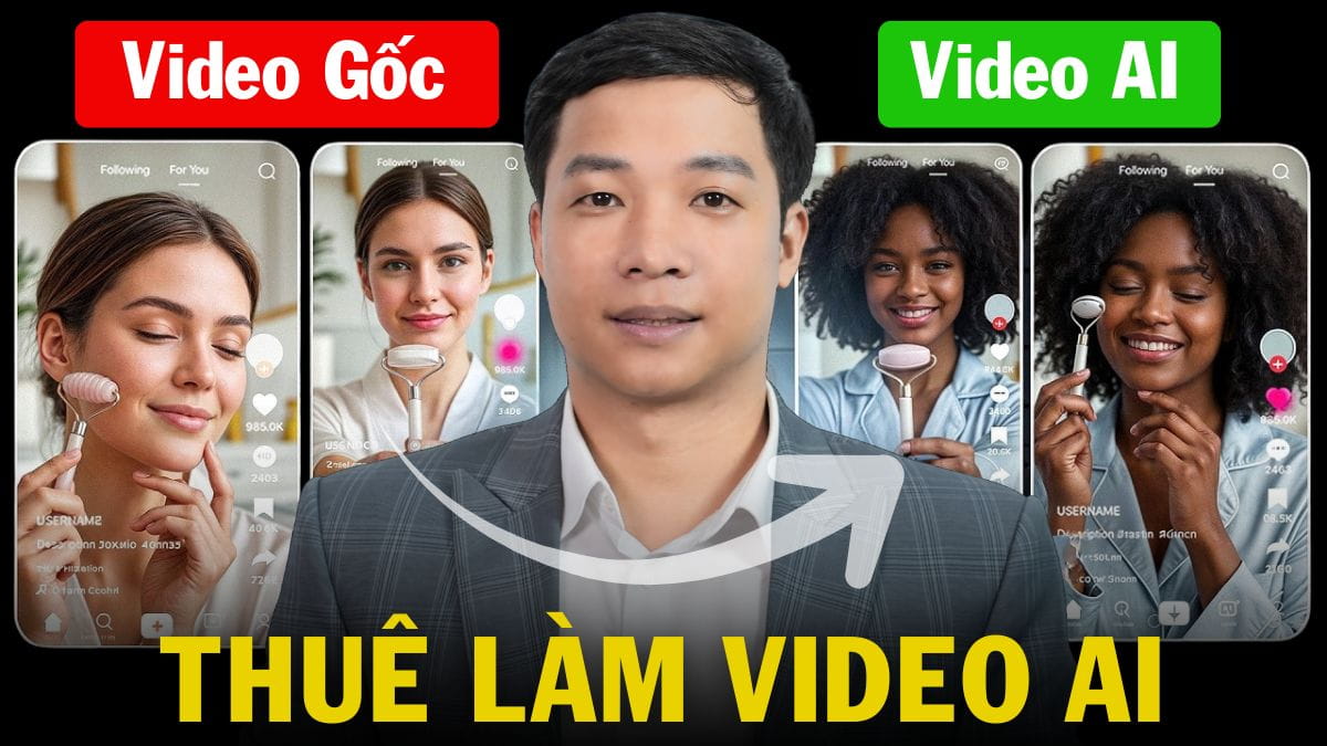 Thuê Làm Video AI Trọn Gói Theo Yêu Cầu- HVMO