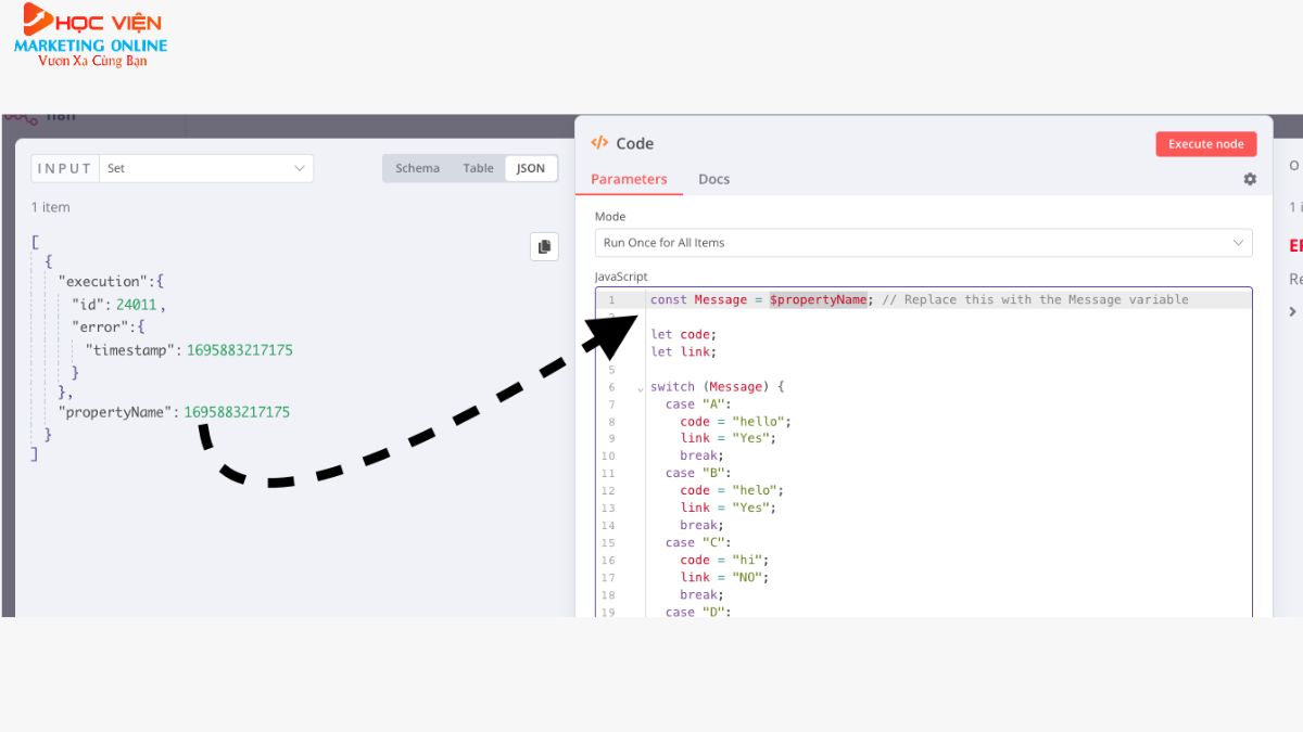 Lợi ích của nền tảng N8n Automation- Tùy chỉnh nâng cao bằng JavaScript