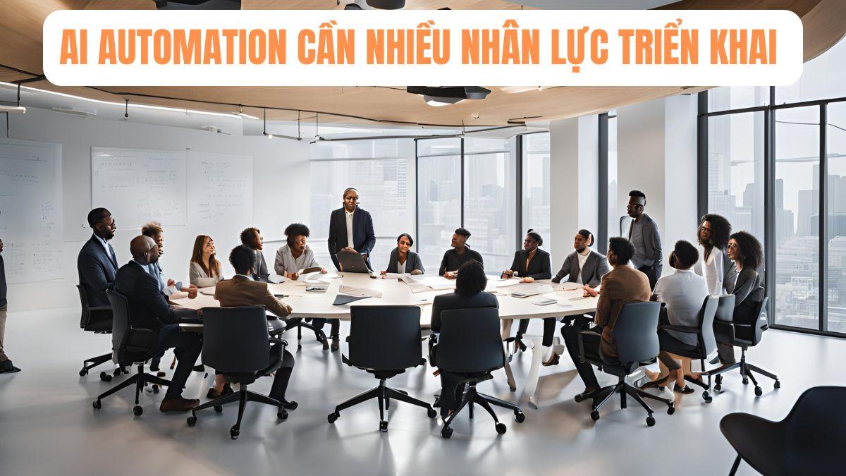 Thách thức khi triển khai AI Automation- Khó khăn trong triển khai