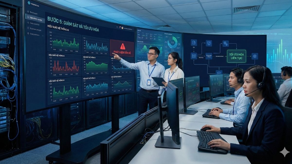 C&aacute;ch Triển Khai AI Cho Doanh Nghiệp Thực Tế bước 5