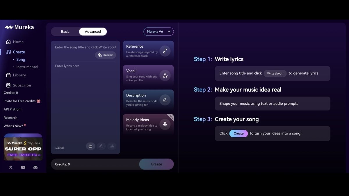 Công Cụ AI Tạo Nhạc Miễn Phí Tốt Nhất- Mureka