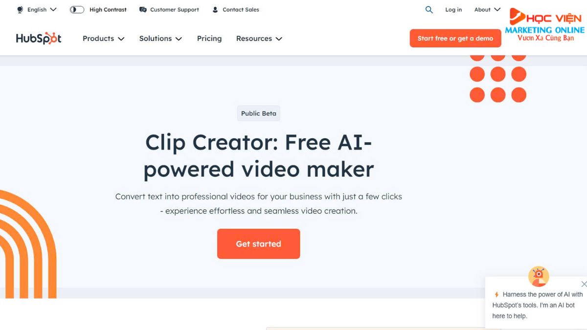 Trình tạo AI video Generation free- Clip Creator