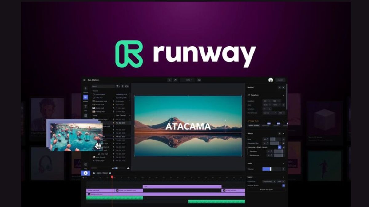 Phần mềm AI video sáng tạo tốt nhất 2025- Runway AI