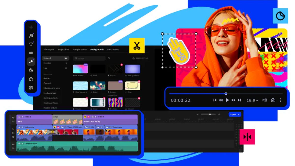 Phần mềm AI Video Generation chỉnh sửa tốt nhất 2025- Movavi