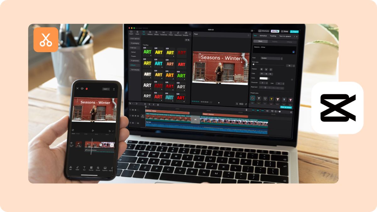 Công cụ chuyển video dài thành video ngắn tốt nhất 2025- Capcut