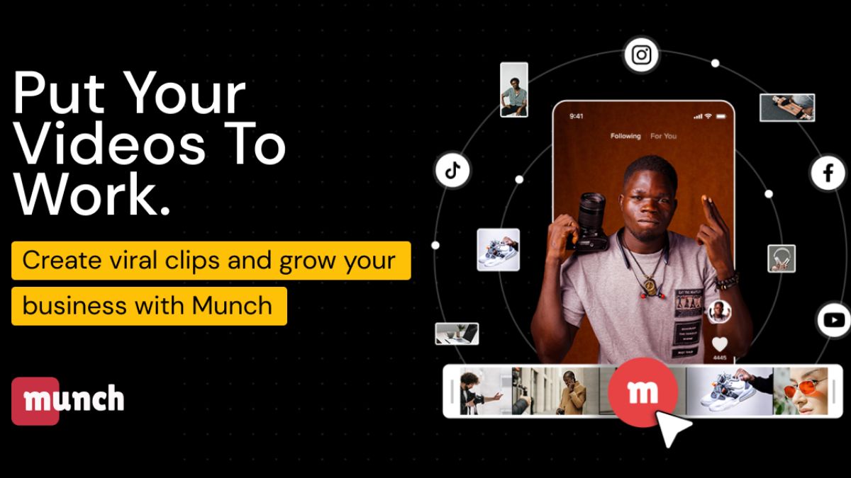 Công cụ chuyển video dài thành video ngắn tốt nhất 2025- Munch
